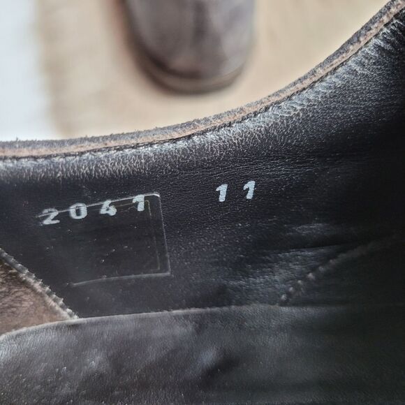 To Boot New York Men’s Adam Derick Grey Suede Oxford Rubber Sole Shoes Size 11 - Picture 10 of 11